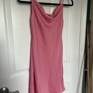 Urban Outfitters Pink Slip Dress